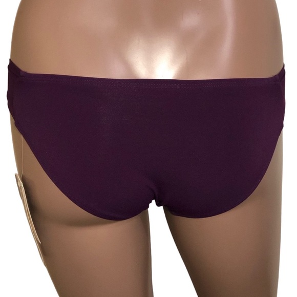 Robin Piccone Goldtone O Ring Side Accent Bikini Swim Bottom NWT - Picture 3 of 4